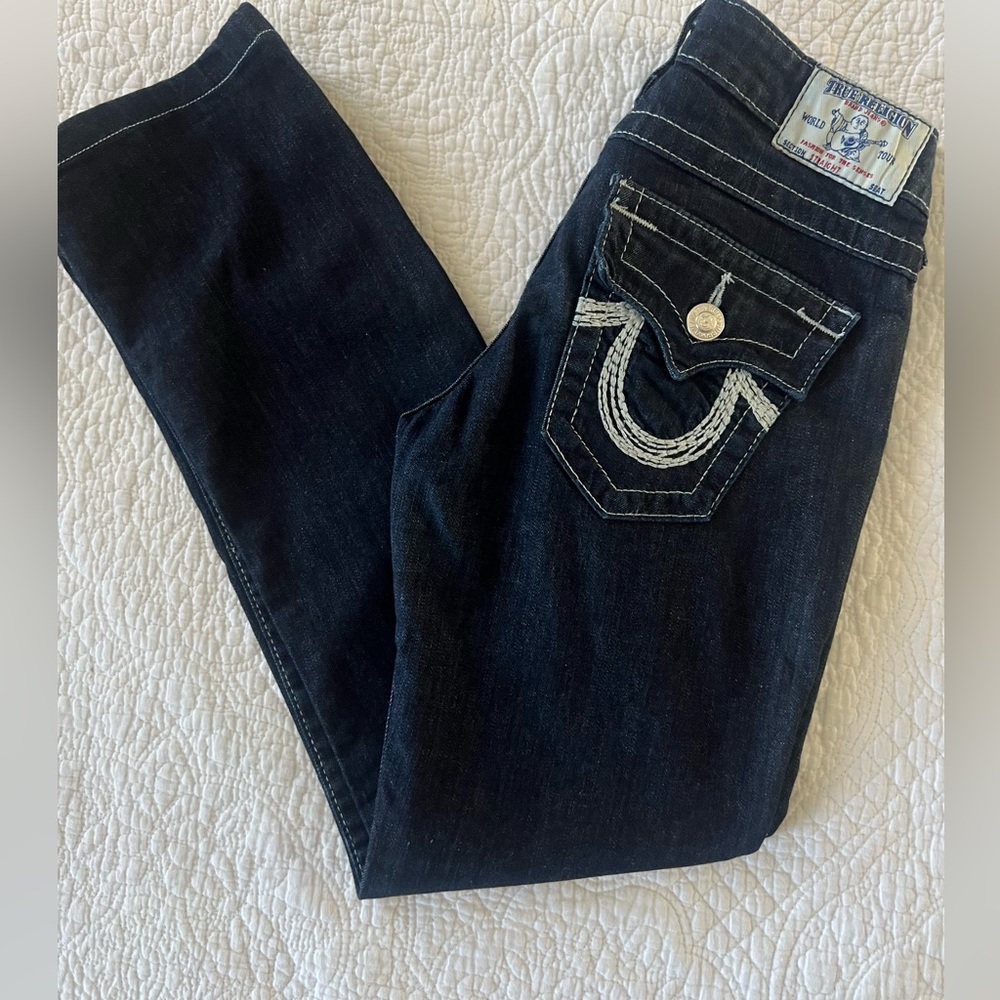 NWOT - True Religion Straight Leg Jeans - Flap Pocket - Women’s 26